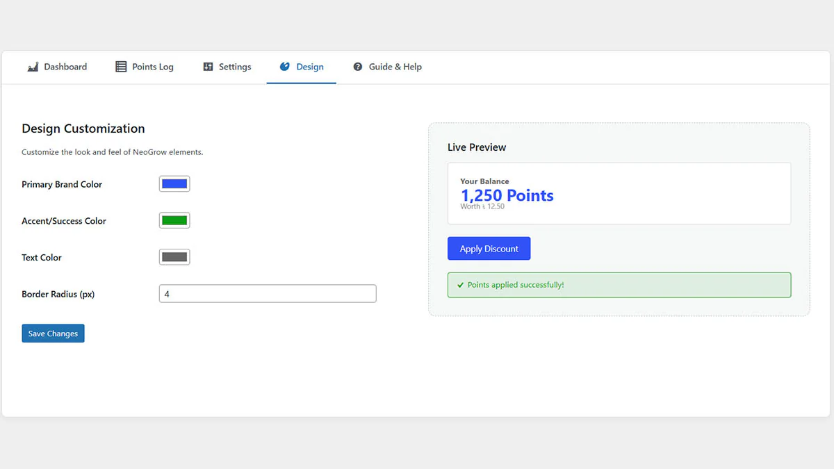 Design Customization